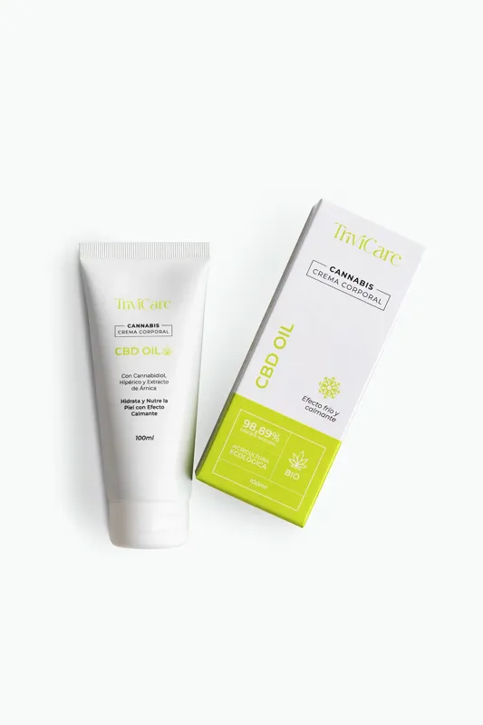 Crema Corporal Efecto Frío con Cannabis y CBD